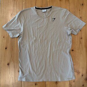 Gymshark Tan Men’s Athletic Top – Size XXL – Good Condition